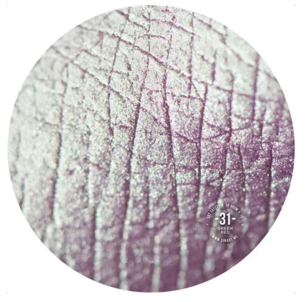 Sinart 031 GREEN RED розсипчата тінь